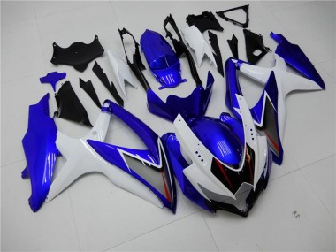 Carenados Moto Suzuki GSXR 600/750 2008-2010 - Blanco Azul Negro Rojo Línea Fabricantes
