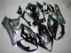 Carenado Moto Suzuki GSXR 1000 2005-2006 - Negro Brillante Plata Fabricantes