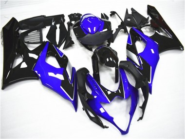 Kits Carenado Moto Suzuki GSXR 1000 2005-2006 - Azul Negro Fabricantes