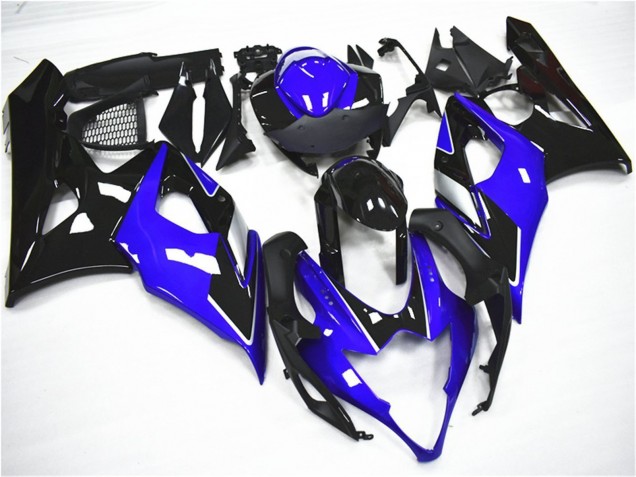 Kits Carenado Moto Suzuki GSXR 1000 2005-2006 - Azul Negro Fabricantes