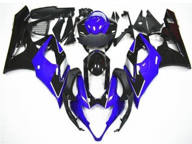Kits Carenado Moto Suzuki GSXR 1000 2005-2006 - Azul Negro Fabricantes