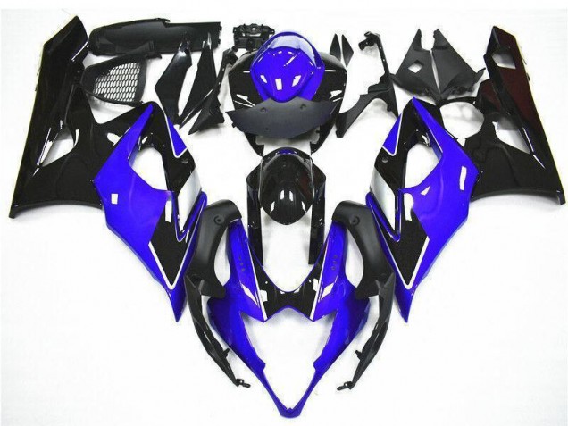 Kits Carenado Moto Suzuki GSXR 1000 2005-2006 - Azul Negro Fabricantes