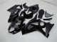 Carenados Moto Suzuki GSXR 1000 2007-2008 - Negro Brillante Negro Mate No Calcomanía Fabricantes