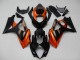 Carenado Moto Suzuki GSXR 1000 2007-2008 - Naranja Negro Fabricantes