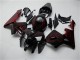 Kits Carenado Moto Honda CBR600RR 2005-2006 - Negro Brillante Rojo Llama Fabricantes