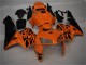 Carenado Moto Honda CBR600RR 2005-2006 - Naranja Negro Llama Fabricantes