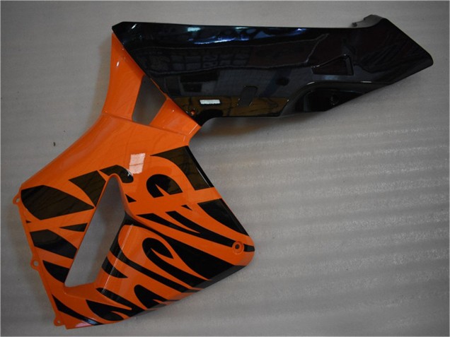 Carenado Moto Honda CBR600RR 2005-2006 - Naranja Negro Llama Fabricantes