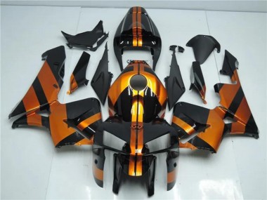 Carenado Moto Honda CBR600RR 2005-2006 - Naranja Negro Fabricantes