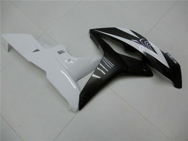 Carenado Moto Honda CBR600RR 2007-2008 - Blanco Negro Brillante Fabricantes