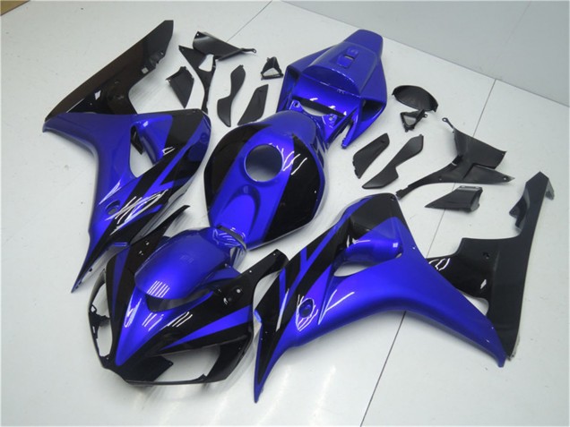 Kits Carenado Moto Honda CBR1000RR 2006-2007 - Azul Negro Brillante Fabricantes