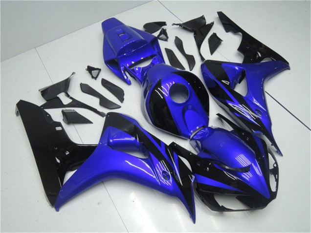 Kits Carenado Moto Honda CBR1000RR 2006-2007 - Azul Negro Brillante Fabricantes