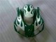 Carenados Moto Honda CBR1000RR 2006-2007 - Blanco Verde Llama Fabricantes