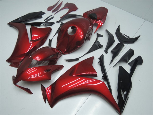 Carenado Moto Honda CBR1000RR 2012-2016 - Rojo Negro Fabricantes