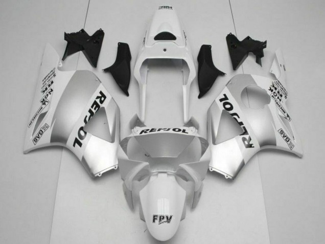 Carenados Moto Honda CBR900RR 954RR 2002-2003 - Blanco Plata Negro Repsol Fabricantes