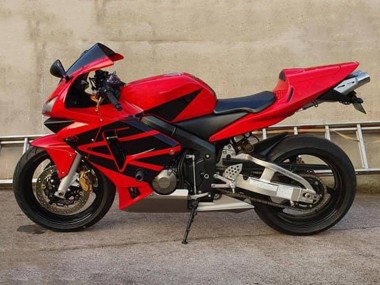 Carenados Moto Honda CBR600 F2 1991-1994 - Rojo Negro Mate Fabricantes