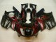Carenados Moto Honda CBR600 F3 1995-1996 - Negro Brillante Rojo Llama Fabricantes