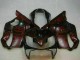 Carenados Moto Honda CBR600 F4i 2004-2007 - Negro Brillante Rojo Llama Fabricantes