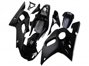 Carenados Moto Yamaha YZF R6 1998-2002 - Negro Brillante Negro Mate Fabricantes