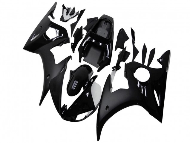 Carenados Moto Yamaha YZF R6 2003-2004 - Negro Brillante Negro Mate Fabricantes