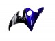 Carenados Moto Yamaha YZF R6 2003-2004 - Azul Blanco Negro Brillante Fabricantes