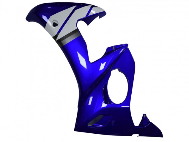 Carenados Moto Yamaha YZF R6 2003-2004 - Azul Blanco Fabricantes