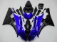 Carenado Moto Yamaha YZF R6 2006-2007 - Azul Negro Mate Fabricantes