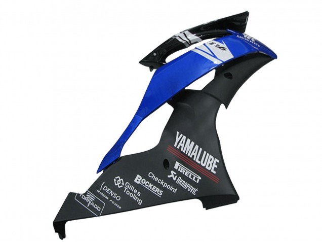Carenados Moto Yamaha YZF R6 2008-2016 - Blanco Azul Negro Mate Yamalube Fabricantes