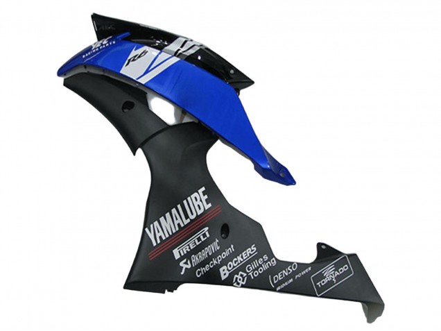 Carenados Moto Yamaha YZF R6 2008-2016 - Blanco Azul Negro Mate Yamalube Fabricantes