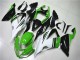 Carenados Moto Kawasaki ZX6R 2013-2018 - Verde Blanco Negro Brillante Fabricantes