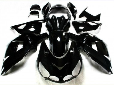 Carenados Moto Kawasaki ZX14R ZZR1400 2006-2011 - Negro Brillante Fabricantes