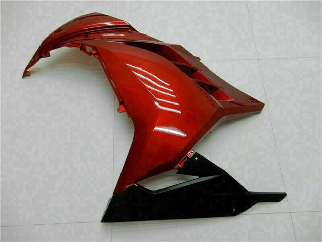 Carenados Moto Kawasaki Ninja 300 EX300R 2013-2024 - Rojo Negro Fabricantes