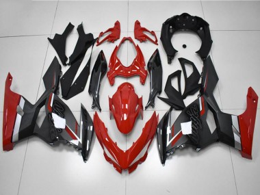 Carenados Moto Kawasaki EX400 2018-2024 - Rojo Gris Negro Fabricantes
