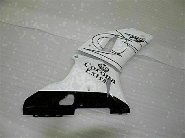 Carenados Moto Yamaha YZF R1 2000-2001 - Blanco Negro Corona Extra Fabricantes