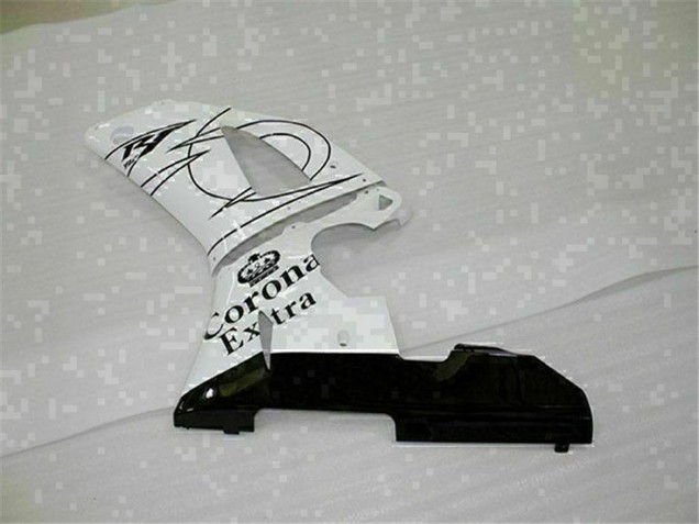 Carenados Moto Yamaha YZF R1 2000-2001 - Blanco Negro Corona Extra Fabricantes
