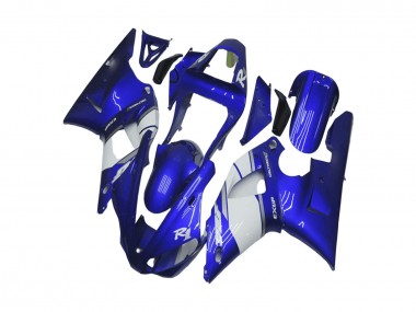 Carenado Moto Yamaha YZF R1 2000-2001 - Azul Blanco Fabricantes