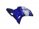 Carenado Moto Yamaha YZF R1 2000-2001 - Azul Blanco Fabricantes