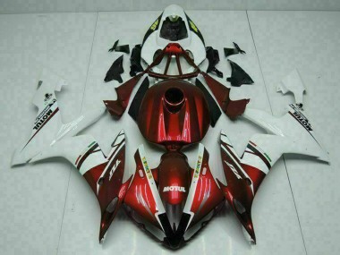Carenados Moto Yamaha YZF R1 2004-2006 - Blanco Rojo Amarillo Motul 46 Fabricantes