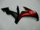 Carenados Moto Yamaha YZF R1 2004-2006 - Rojo Granate Negro Mate Fabricantes