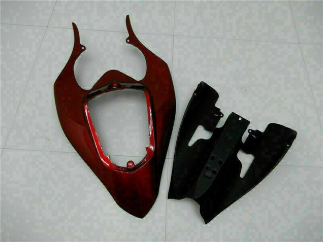 Carenados Moto Yamaha YZF R1 2004-2006 - Rojo Granate Negro Mate Fabricantes