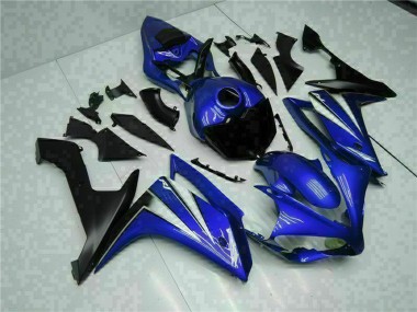 Carenado Moto Yamaha YZF R1 2007-2008 - Azul Blanco Negro Fabricantes