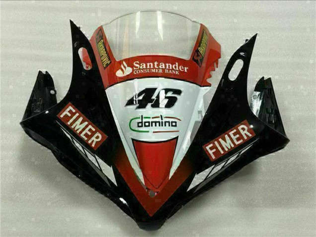 Carenados Moto Yamaha YZF R1 2007-2008 - Rojo Blanco Negro Fimer Santander 46 Fabricantes