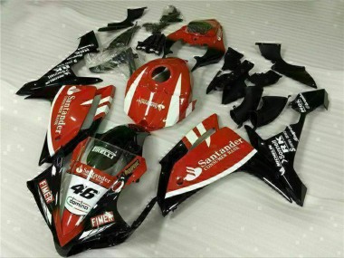 Carenados Moto Yamaha YZF R1 2007-2008 - Rojo Blanco Negro Fimer Santander 46 Fabricantes
