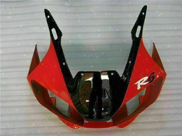 Carenado Moto Yamaha YZF R6 1998-2002 - Blanco Rojo Negro Brillante Fabricantes