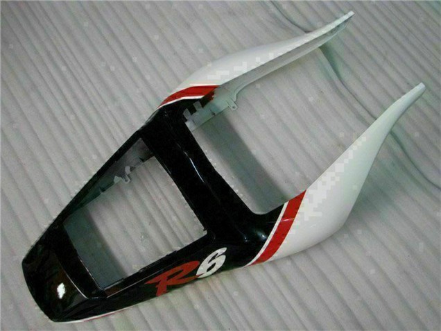 Carenado Moto Yamaha YZF R6 1998-2002 - Blanco Rojo Negro Brillante Fabricantes