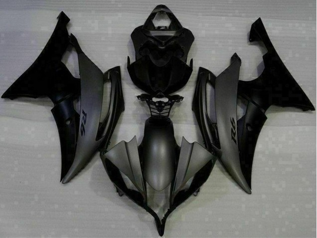 Carenado Moto Yamaha YZF R6 2008-2016 - Negro Mate Fabricantes