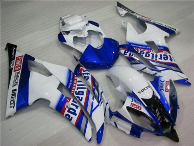 Carenados Moto Yamaha YZF R6 2008-2016 - Blanco Azul Rojo Sterilgarda Volvo Fimer Yamalube Fabricantes