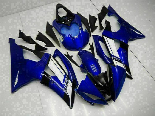 Carenados Moto Yamaha YZF R6 2008-2016 - Azul Blanco Fabricantes