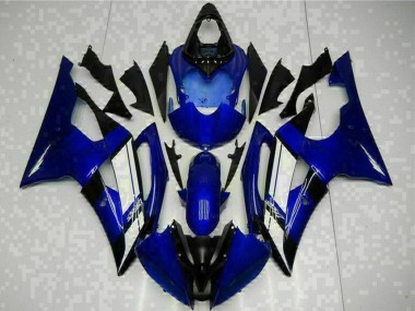 Carenados Moto Yamaha YZF R6 2008-2016 - Azul Blanco Fabricantes