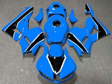 Carenados Moto Honda CBR600RR 2013-2023 - Azul Claro Blanco Negro Brillante Fabricantes