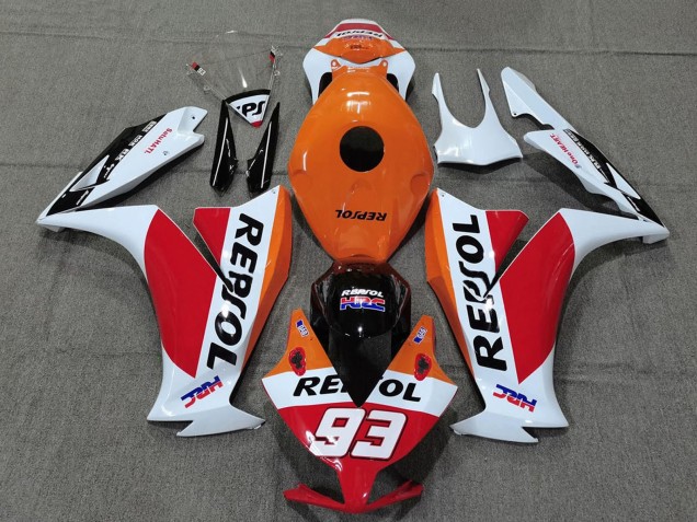 Carenados Moto Honda CBR1000RR 2012-2016 - Blanco Naranja Rojo Negro Brillante HRC Repsol 93 Fabricantes